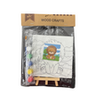 Wood Crafts Canvas Painting with Kit