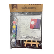 Wood Crafts Canvas Painting with Kit