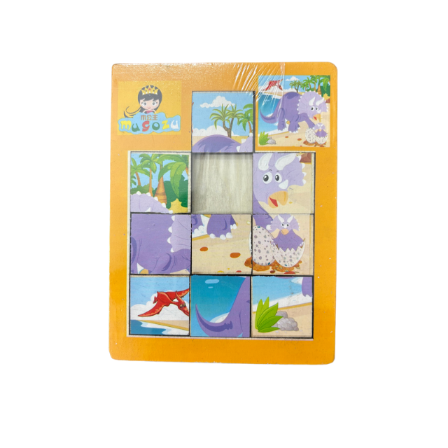 Wooden Puzzle Sliding tiles