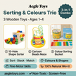 Sorting and Colours Trio (1.5yrs-3 yrs)