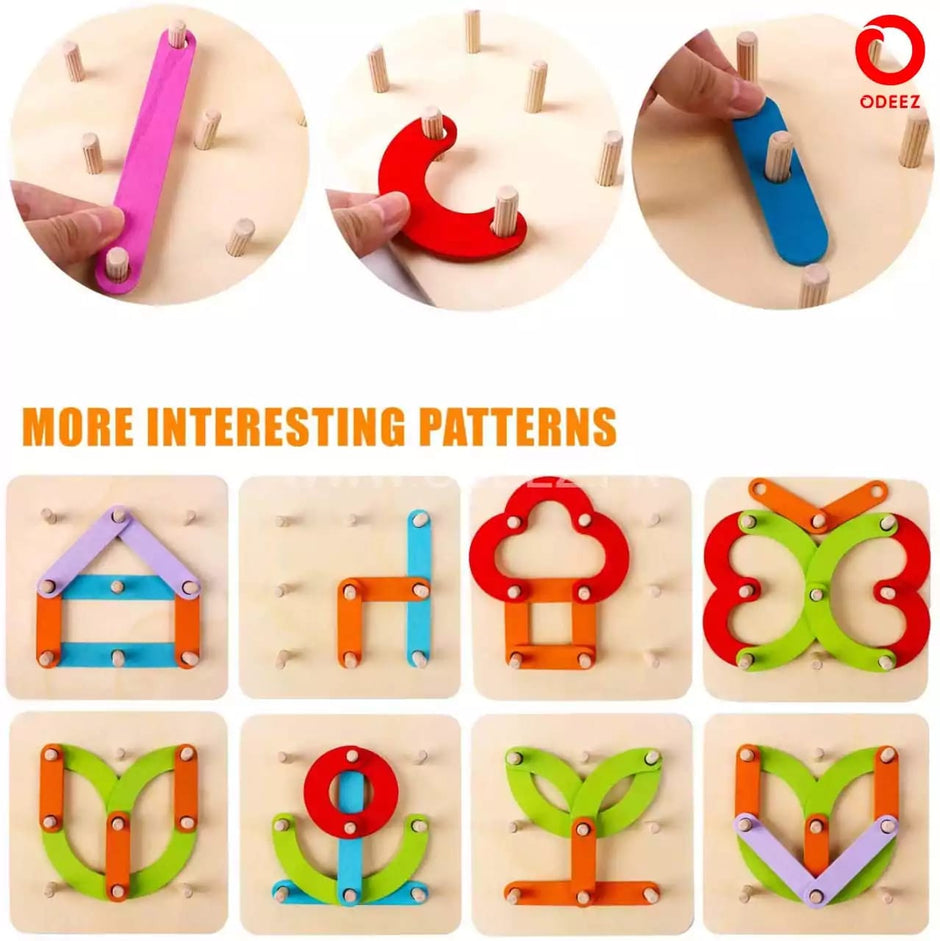 Sticks Puzzle -100 Change Collage Wooden