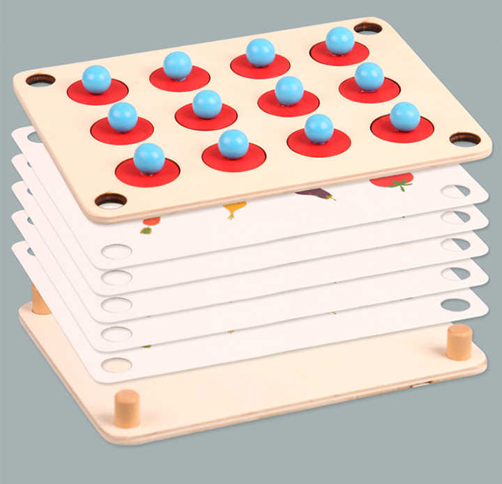 Wooden Memory Game