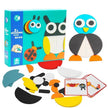 Geo Animal Shape - Wooden Pattern Matching Game