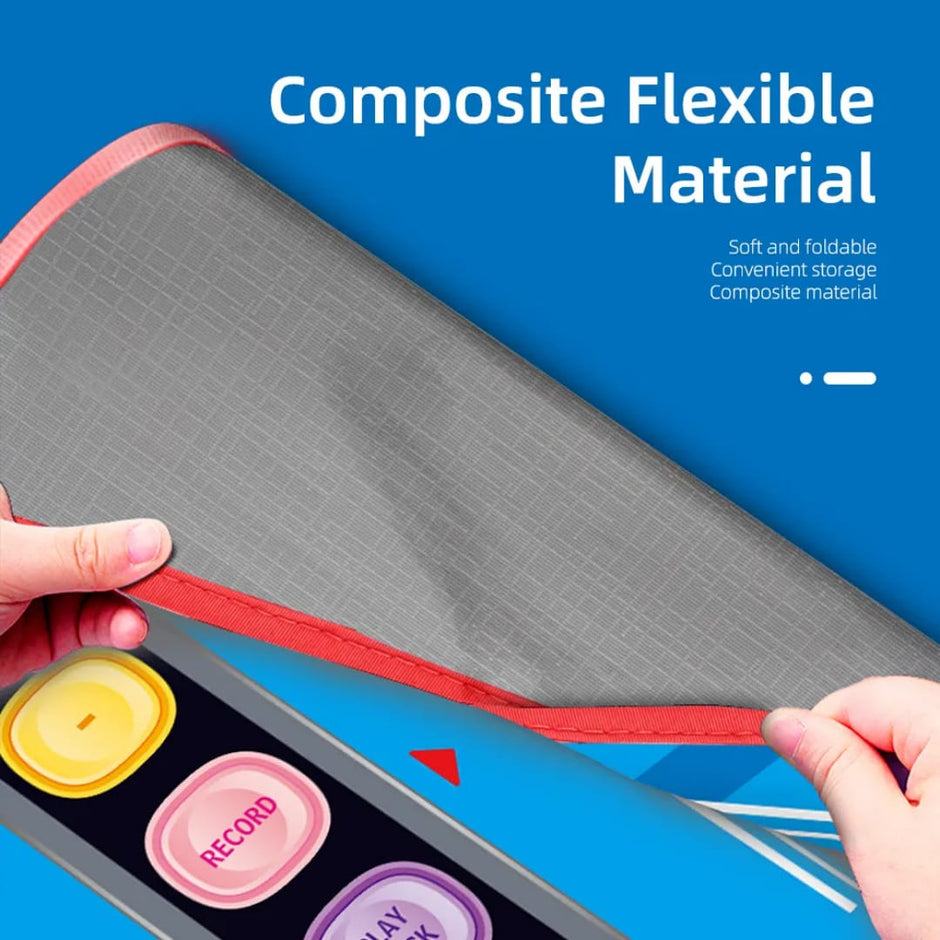 Music Drums and Piano Playmat