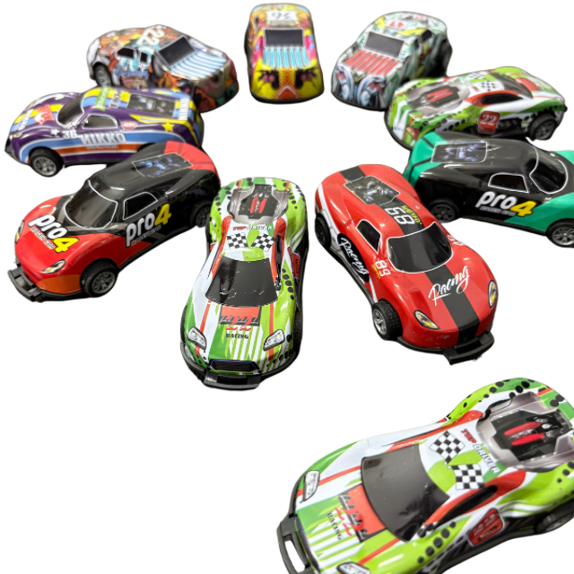 Pullback Mini Cartoon Car - Single Piece