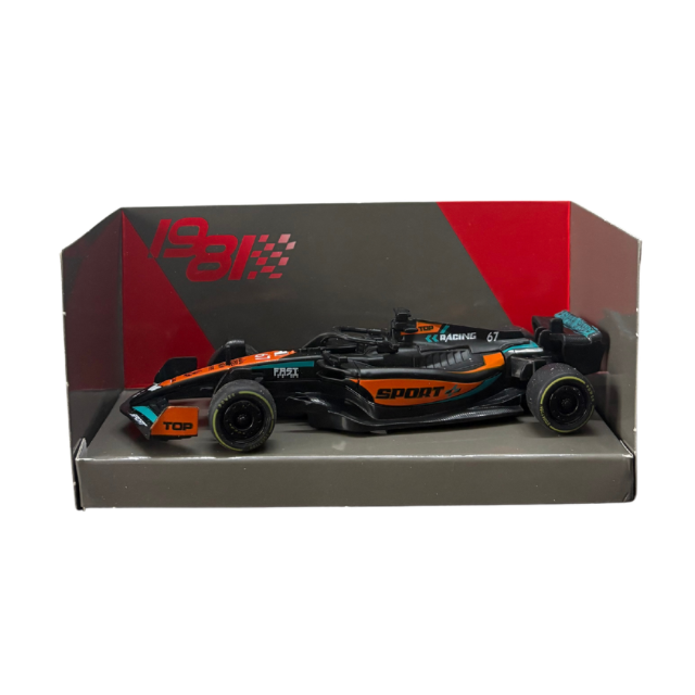 Formula Racing Metal Die-Cast Pullback Car