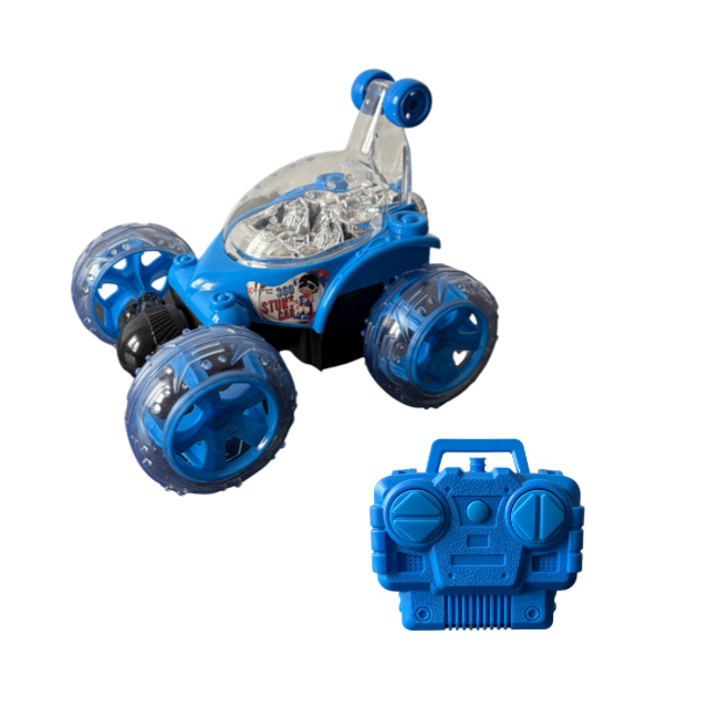 Kivano 360 degree Remote Control Stunt Car with Lights and Spray