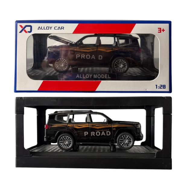 Scale 1:28 Pullback Power Die-cast Alloy Car with Doors Openable