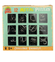 12 Metal Challenge puzzles