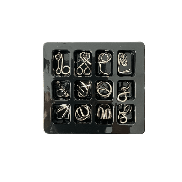 12 Metal Challenge puzzles
