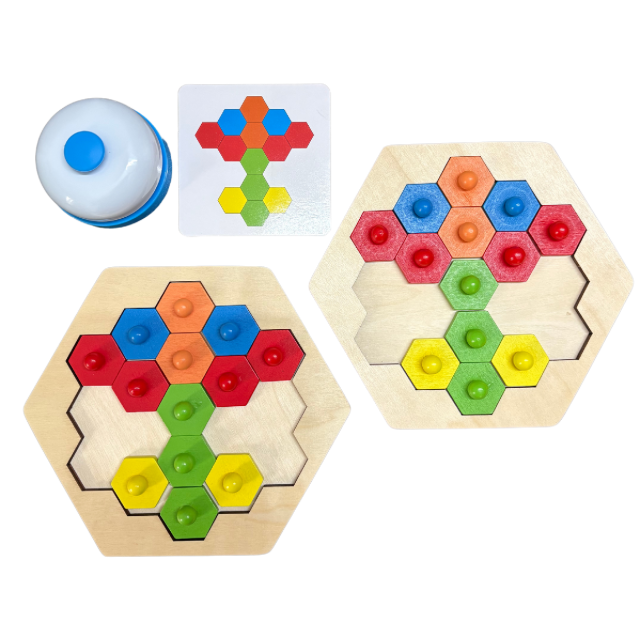 Puzzle Chessboard - 2 Player with Bell