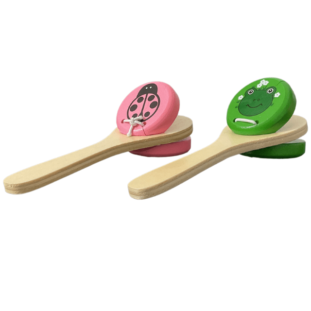 Lollipop Tap Rattle - Wooden