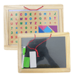Multipurpose Magnetic and chalk Board with Marker - Small