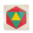 Wooden 3D Colourful Mini Blocks Puzzle
