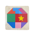 Wooden 3D Colourful Mini Blocks Puzzle