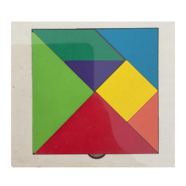 Wooden 6 in 1 Puzzle Tile Set