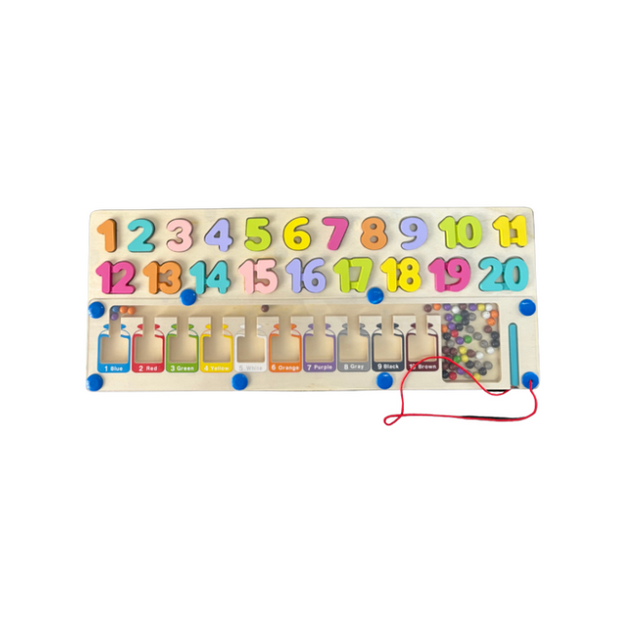 Wooden Multifunctional Numeric Board with Magnet Game