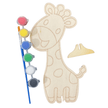 Wood Craft Kit with Paint and Brush