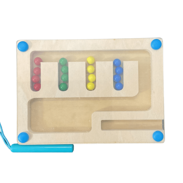 Magnetic 4 Colour sorter - Small - Wooden