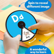 Number Alphabet Spinner Toy