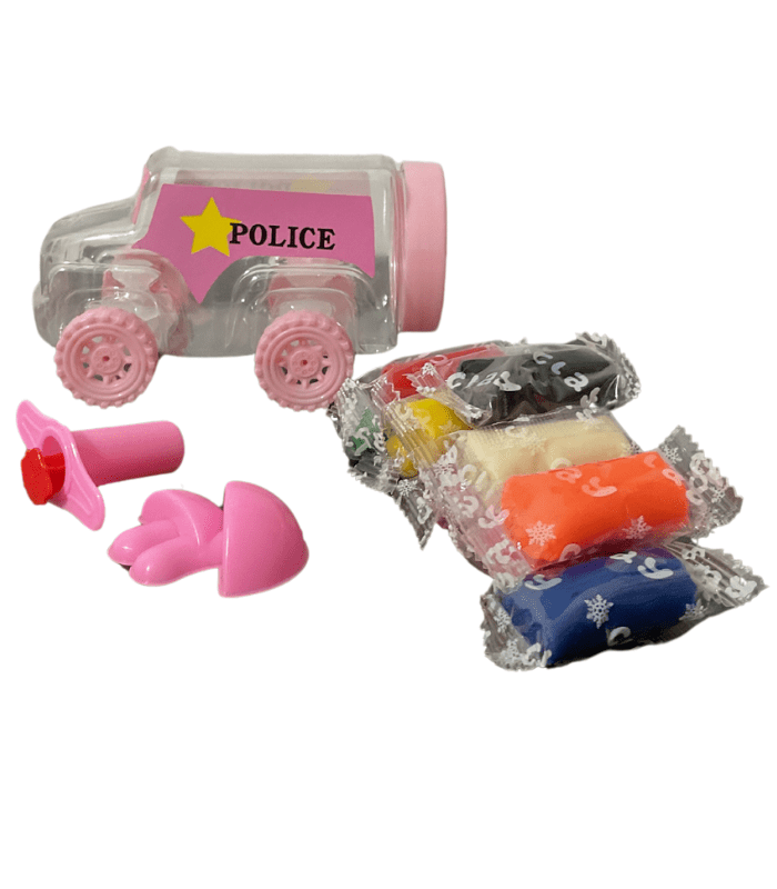 Police Car Clay Model