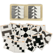 Black and White Battle Blocks - Wooden 2 Player Pattern Matching