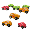 Wooden Mini Number Cars