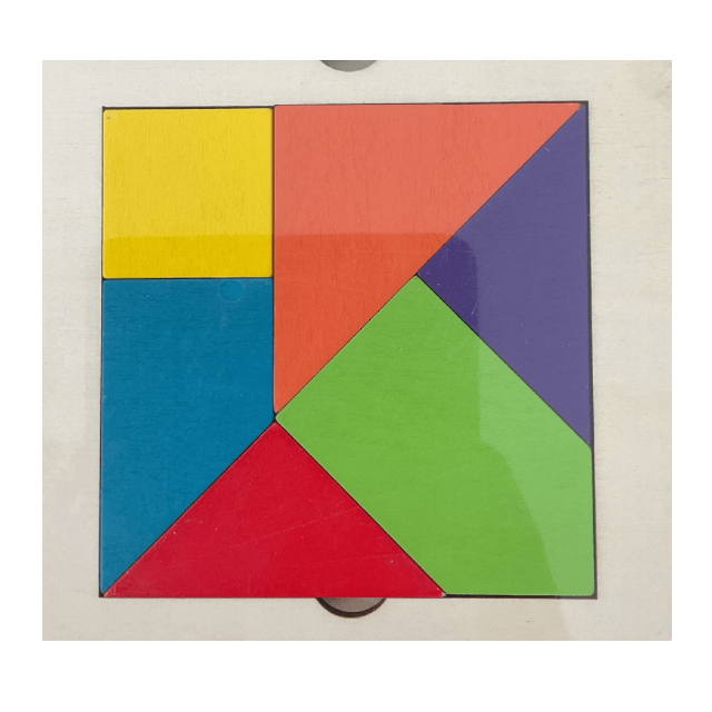 Wooden 6 in 1 Puzzle Tile Set