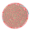 Wooden Labyrinth Maze Game - Jumbo