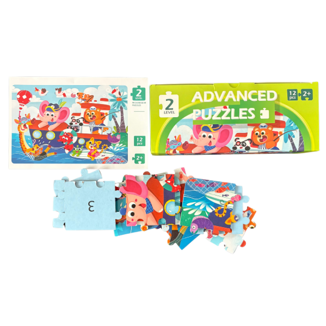 4 in 1 Advanced Jigsaw Puzzle - Level 2