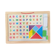 Wooden Multipurpose Magnetic and chalk Board with Marker- Large